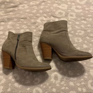 Beige Booties - 8.5
